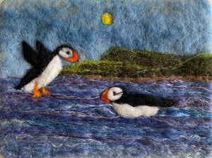Needle Felted Tapestries Unframed