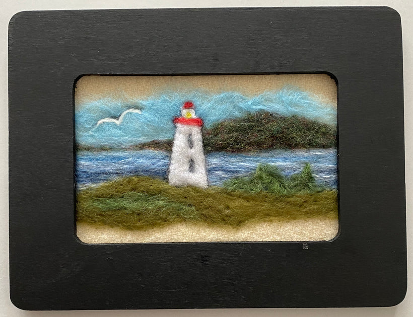 Framed Needle Felted Tapestries